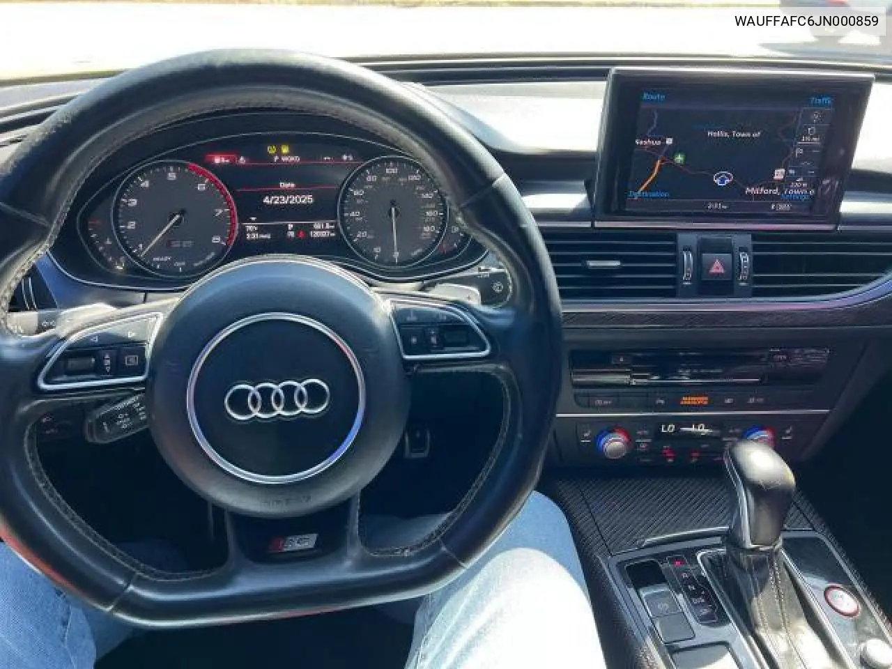 2018 Audi S6 Premium Plus VIN: WAUFFAFC6JN000859 Lot: 61389465