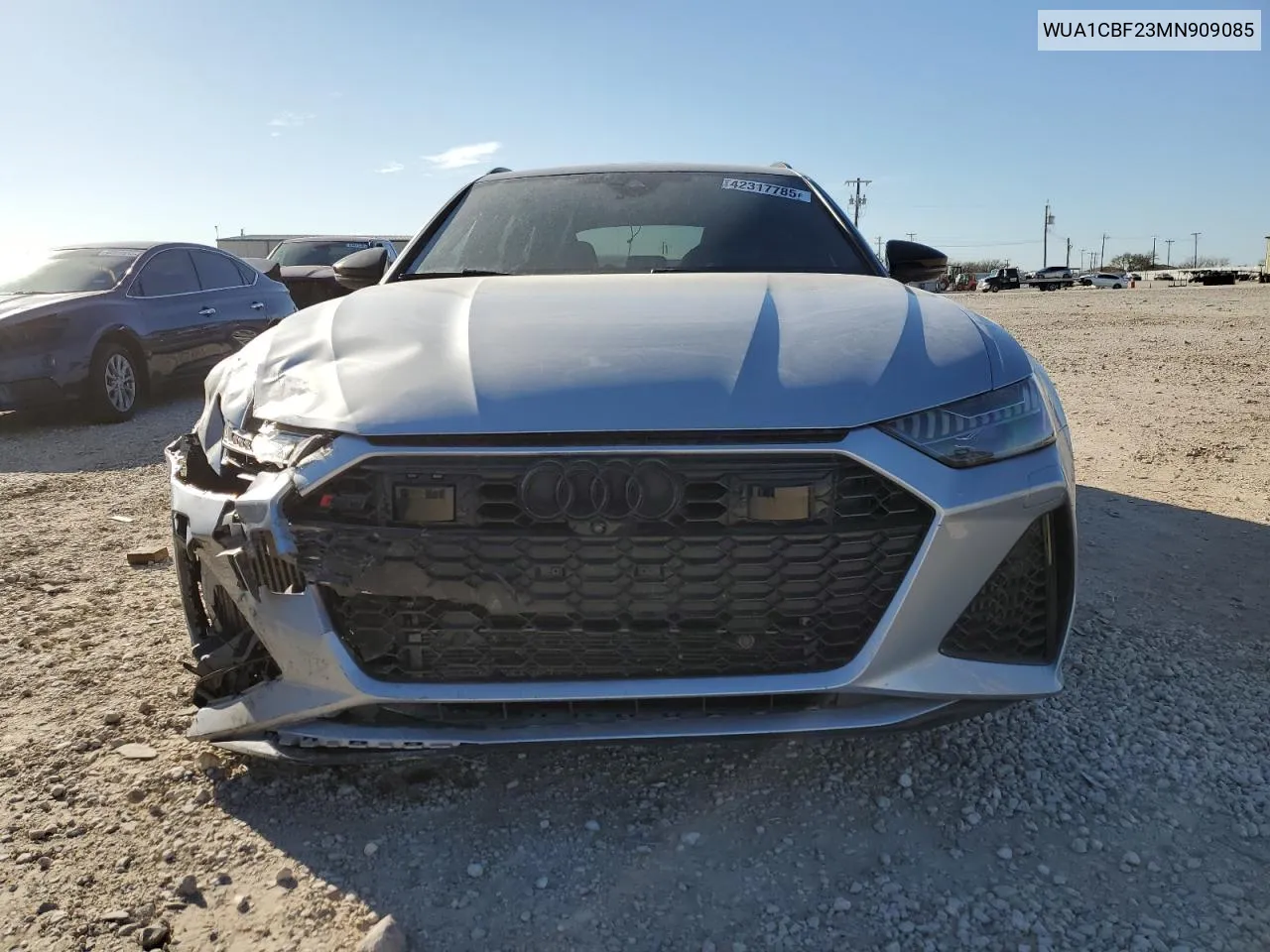 2021 Audi Rs6 VIN: WUA1CBF23MN909085 Lot: 42317785