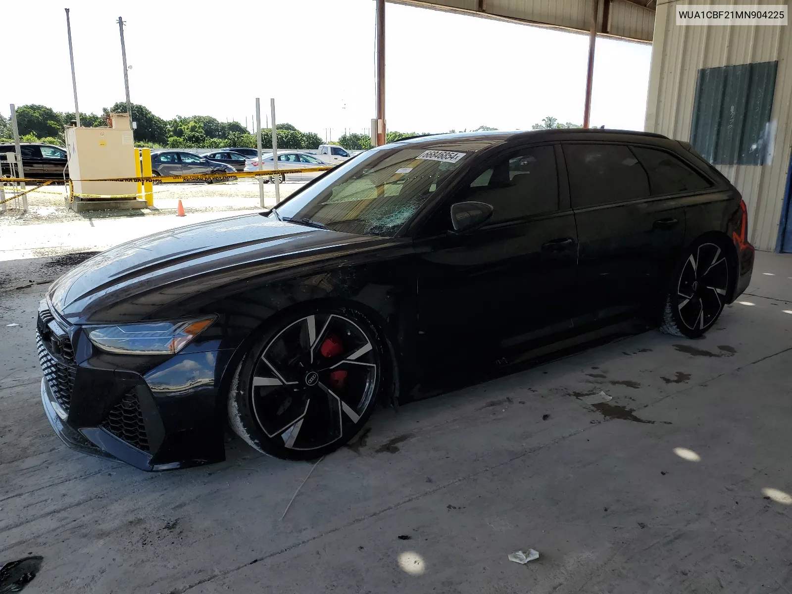 2021 Audi Rs6 VIN: WUA1CBF21MN904225 Lot: 66846854