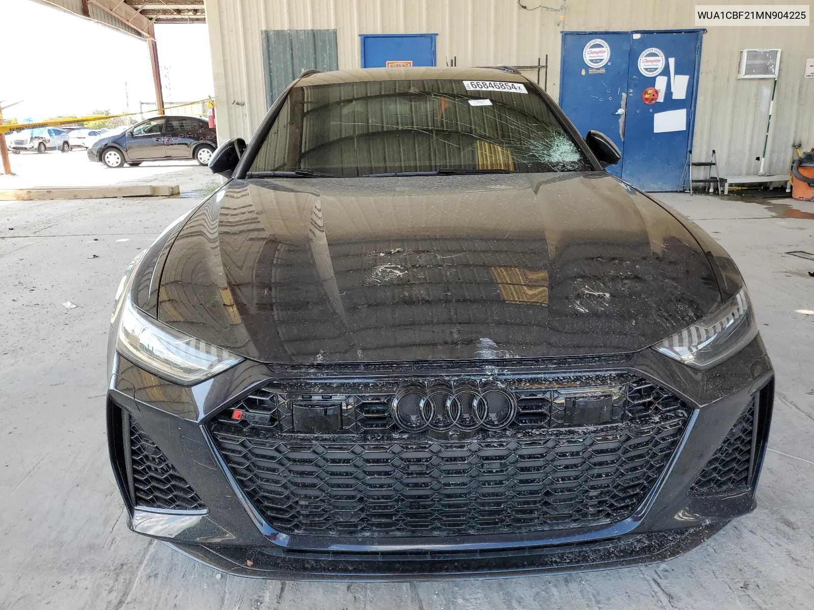 2021 Audi Rs6 VIN: WUA1CBF21MN904225 Lot: 66846854