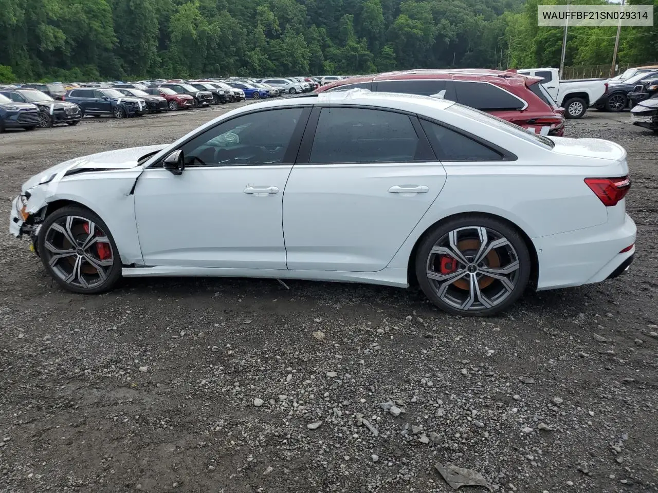 2025 Audi S6 Prestige VIN: WAUFFBF21SN029314 Lot: 61800845