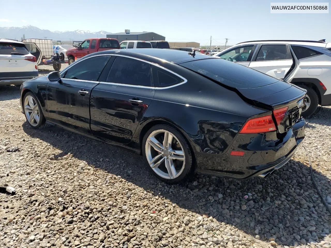 2013 Audi S7 Premium VIN: WAUW2AFC0DN150868 Lot: 59774225