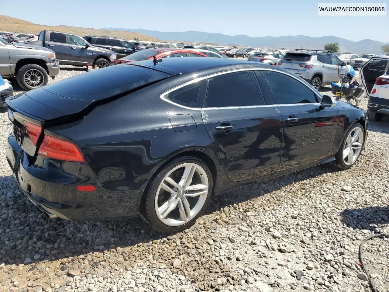 2013 Audi S7 Premium VIN: WAUW2AFC0DN150868 Lot: 59774225