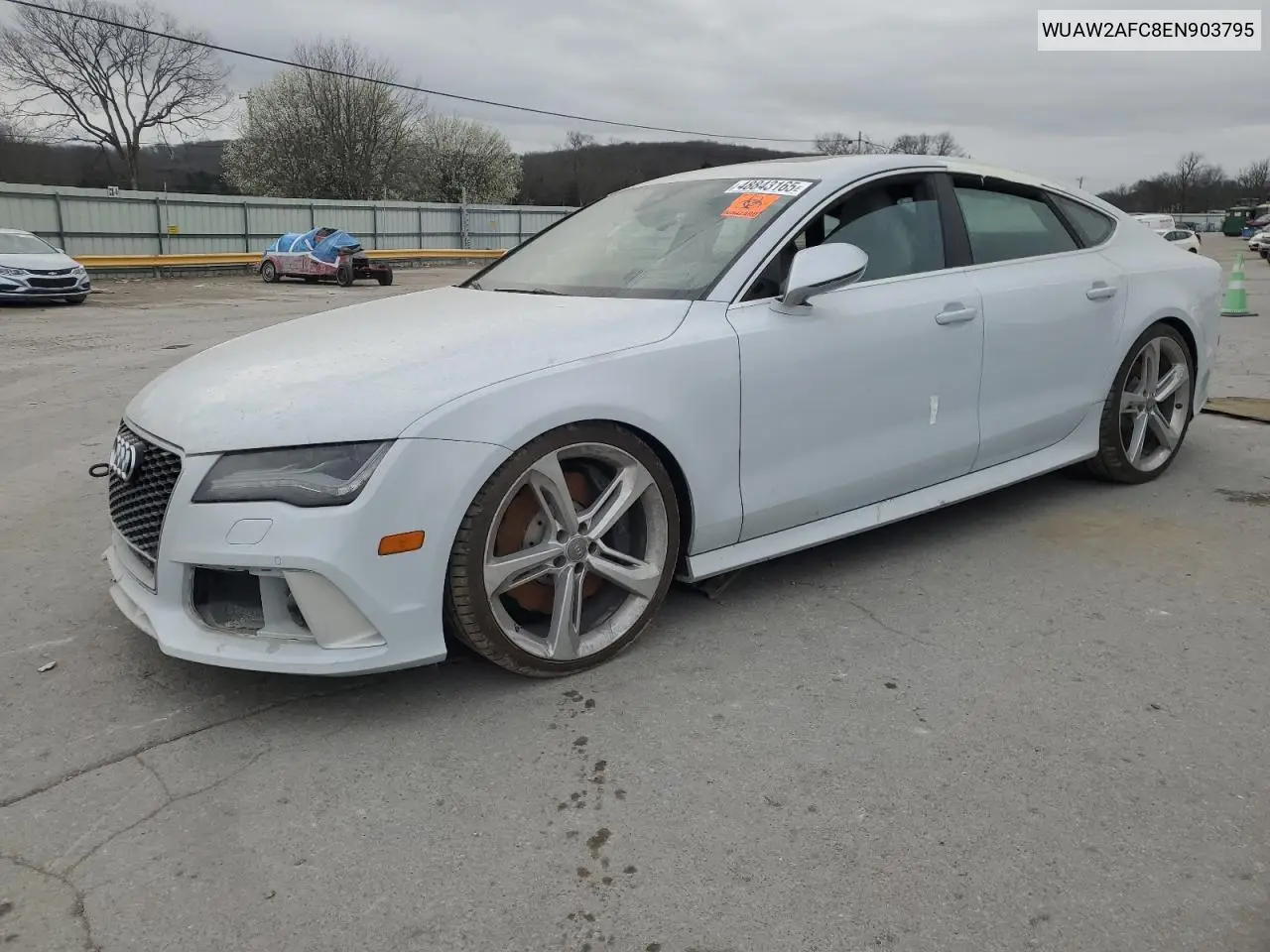 2014 Audi Rs7 VIN: WUAW2AFC8EN903795 Lot: 48843165
