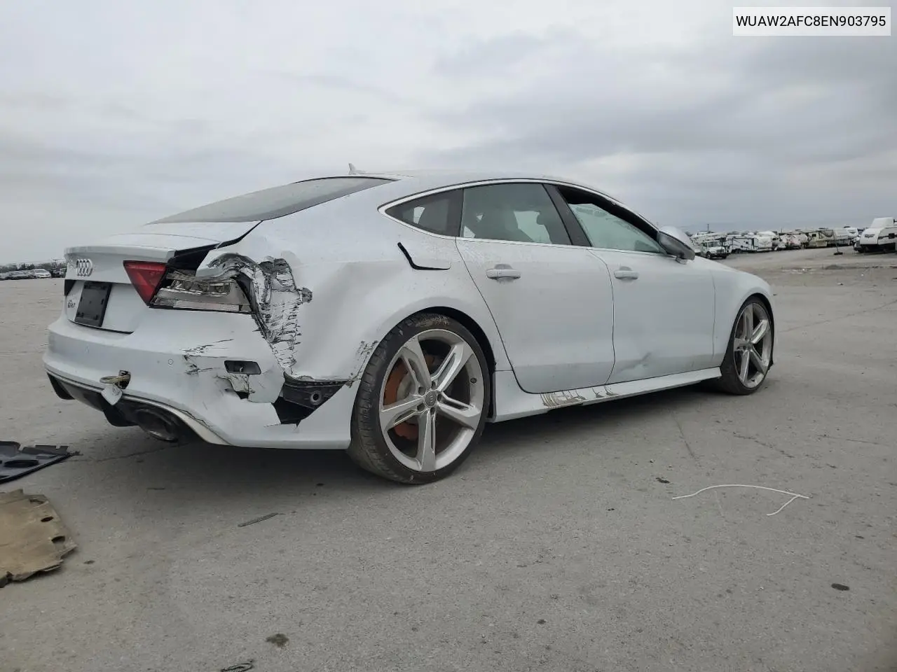 2014 Audi Rs7 VIN: WUAW2AFC8EN903795 Lot: 48843165