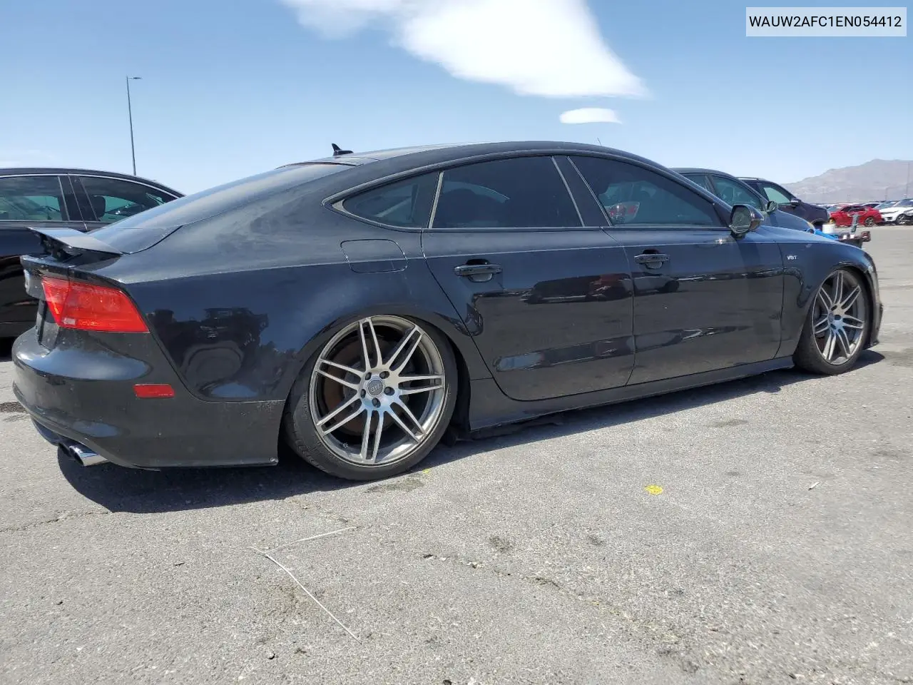 2014 Audi S7 Premium VIN: WAUW2AFC1EN054412 Lot: 56624535