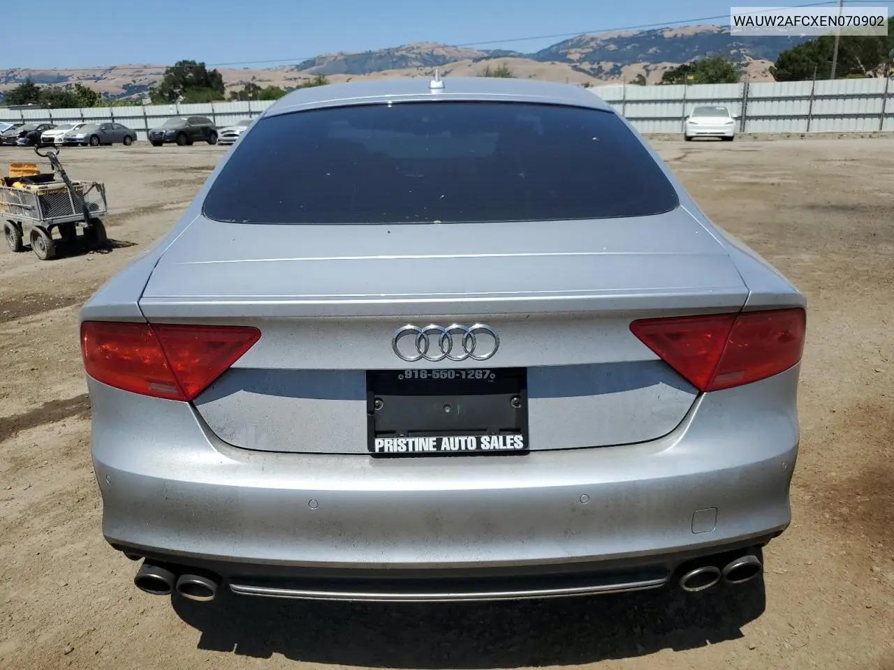 2014 Audi S7 Premium VIN: WAUW2AFCXEN070902 Lot: 59046585