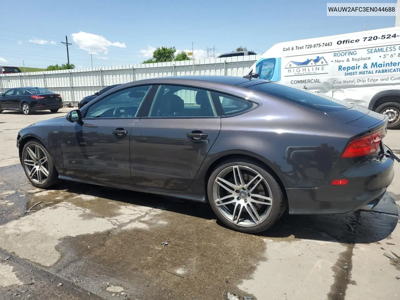 2014 Audi S7 Premium VIN: WAUW2AFC3EN044688 Lot: 61386985