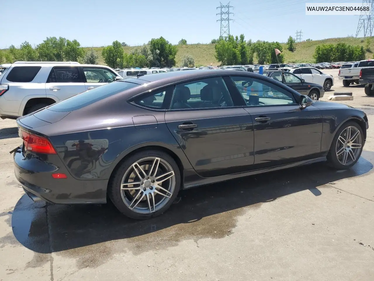 2014 Audi S7 Premium VIN: WAUW2AFC3EN044688 Lot: 61386985