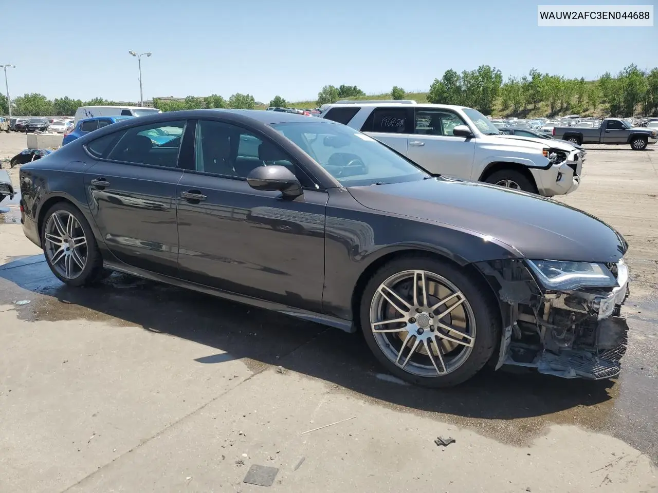 2014 Audi S7 Premium VIN: WAUW2AFC3EN044688 Lot: 61386985