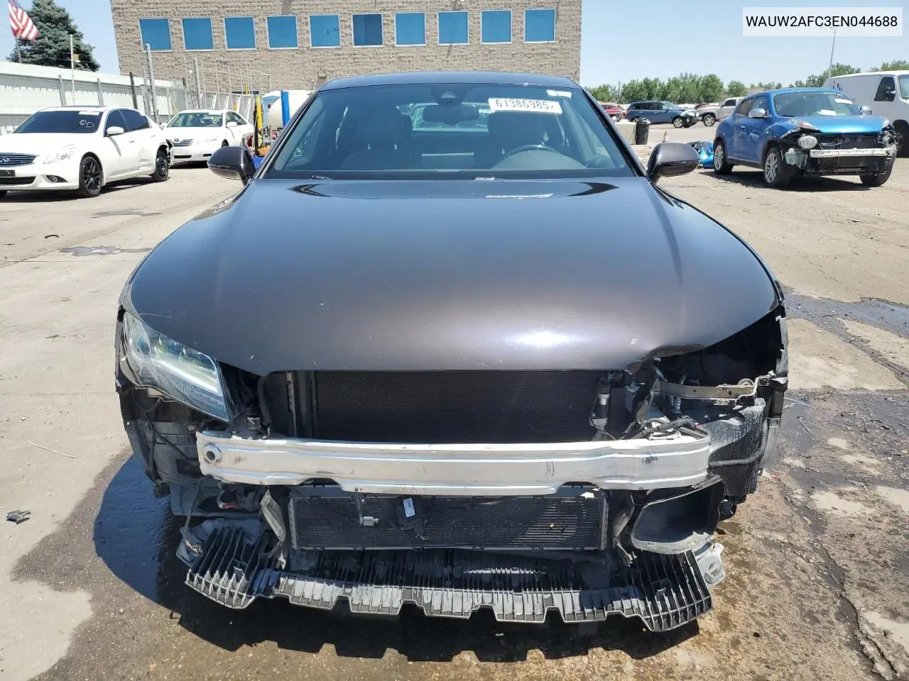 2014 Audi S7 Premium VIN: WAUW2AFC3EN044688 Lot: 61386985