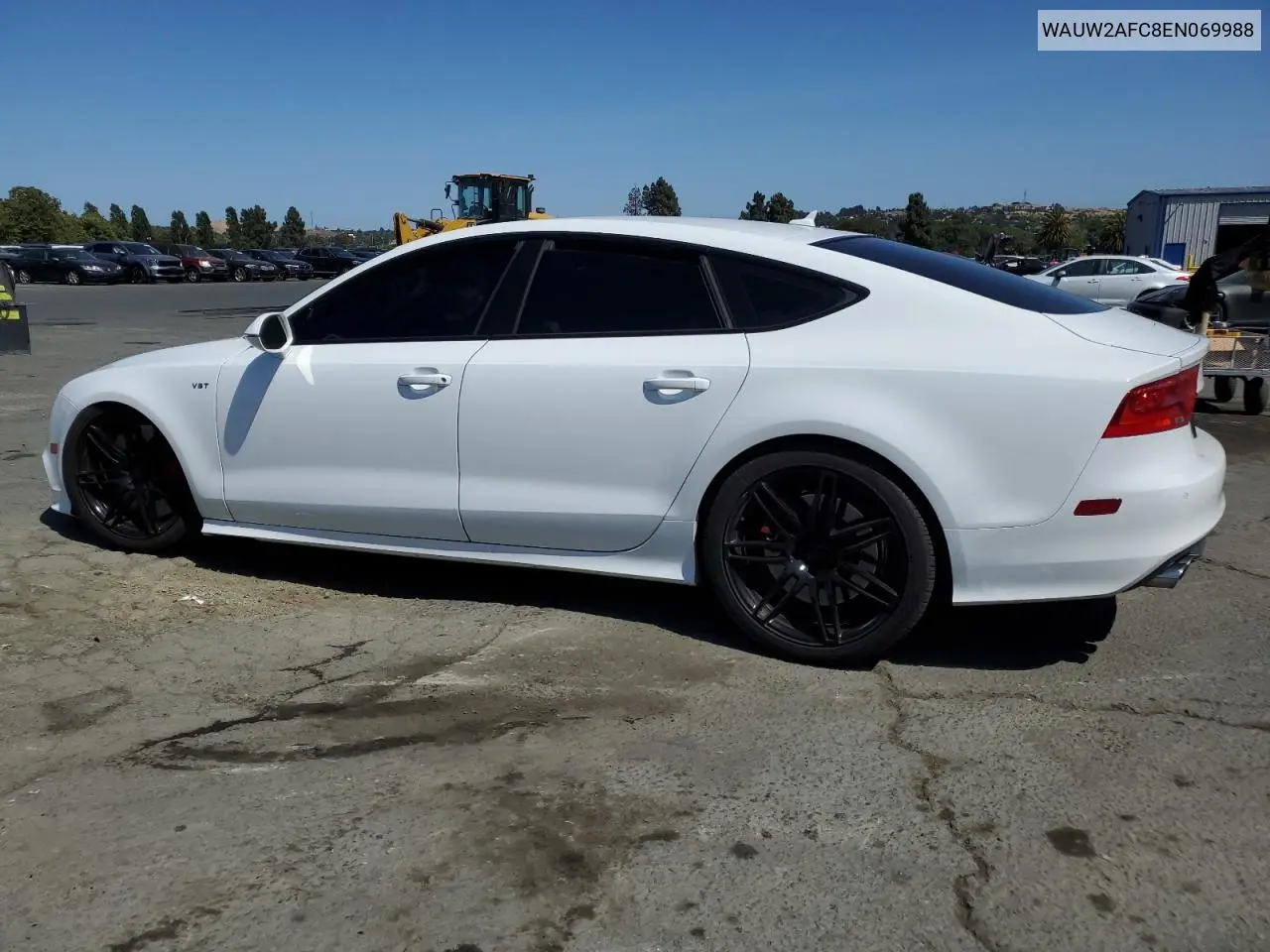 2014 Audi S7 Premium VIN: WAUW2AFC8EN069988 Lot: 61421105