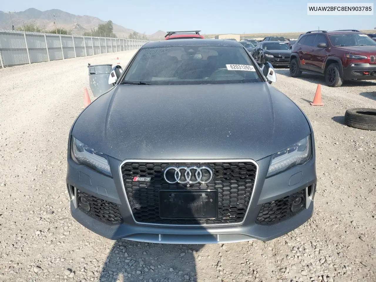 2014 Audi Rs7 VIN: WUAW2BFC8EN903785 Lot: 62031265