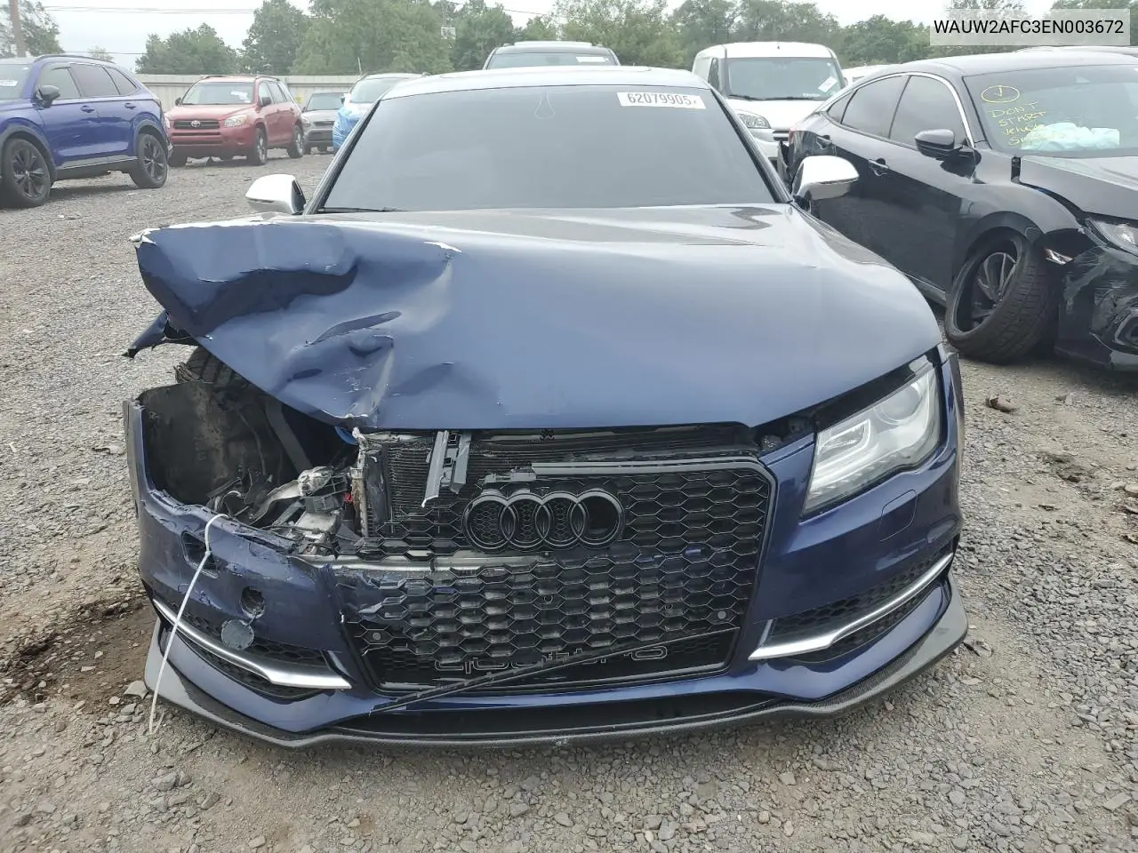 2014 Audi S7 Premium VIN: WAUW2AFC3EN003672 Lot: 62079905