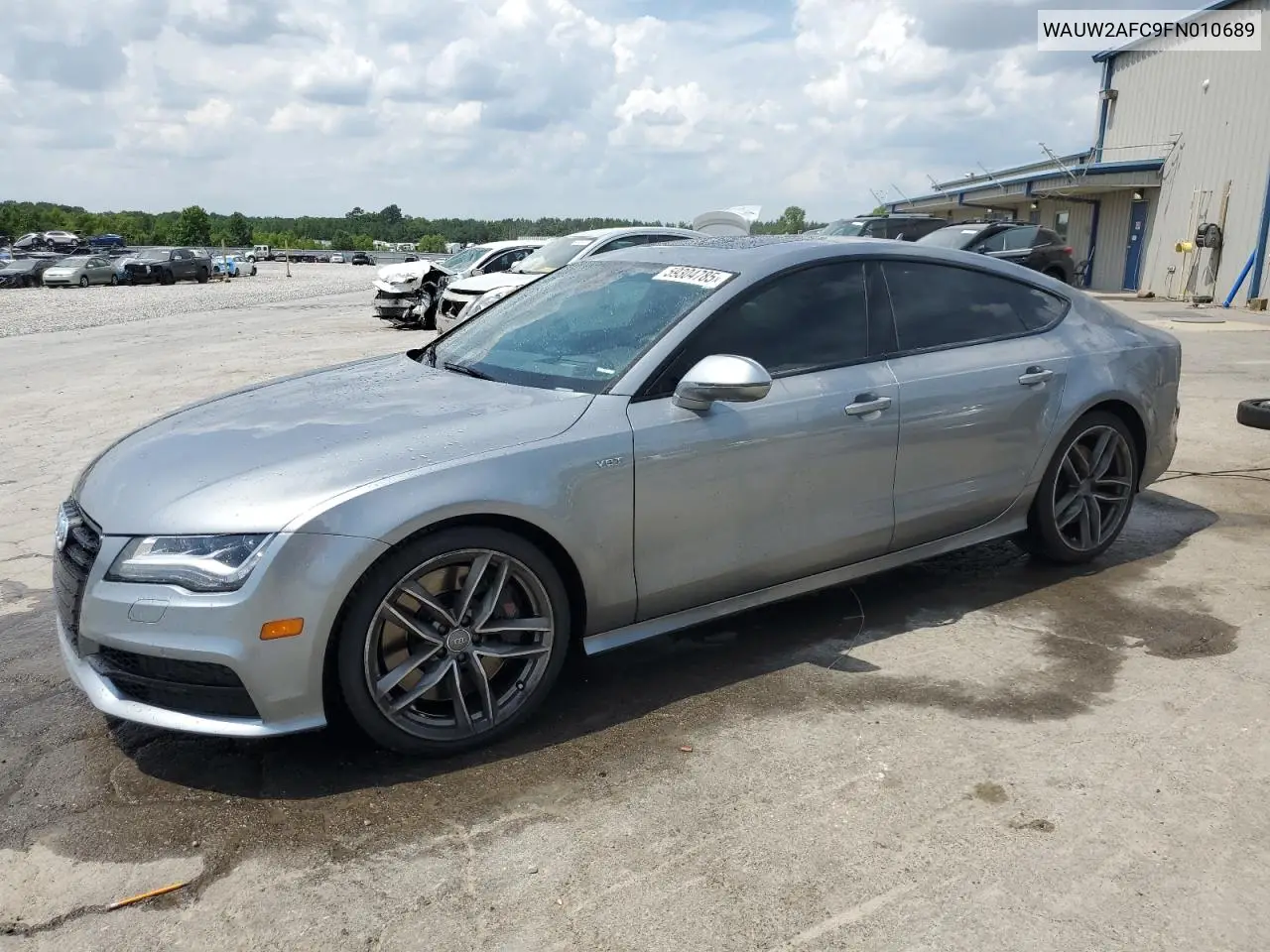 2015 Audi S7 Premium VIN: WAUW2AFC9FN010689 Lot: 59304785
