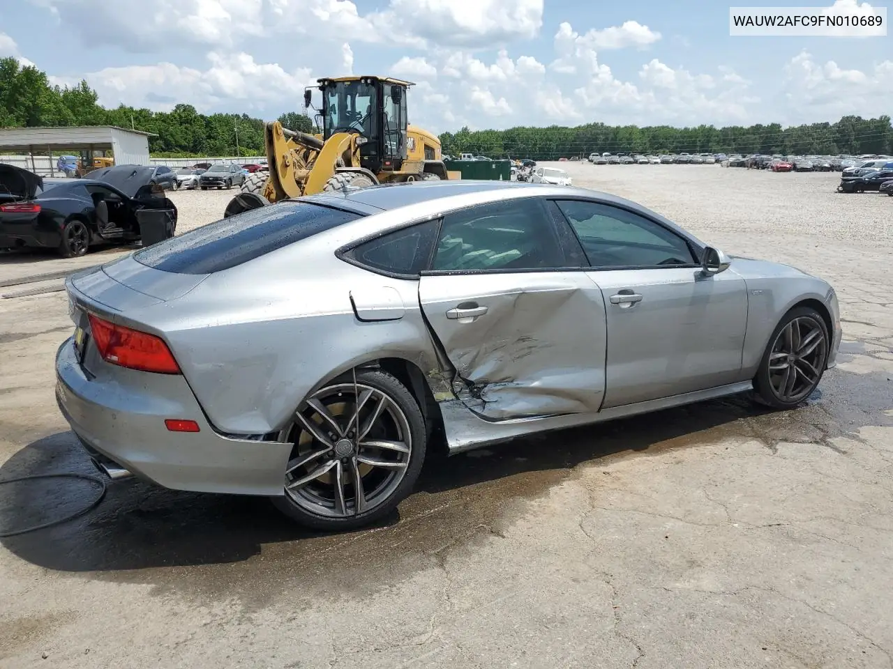 2015 Audi S7 Premium VIN: WAUW2AFC9FN010689 Lot: 59304785
