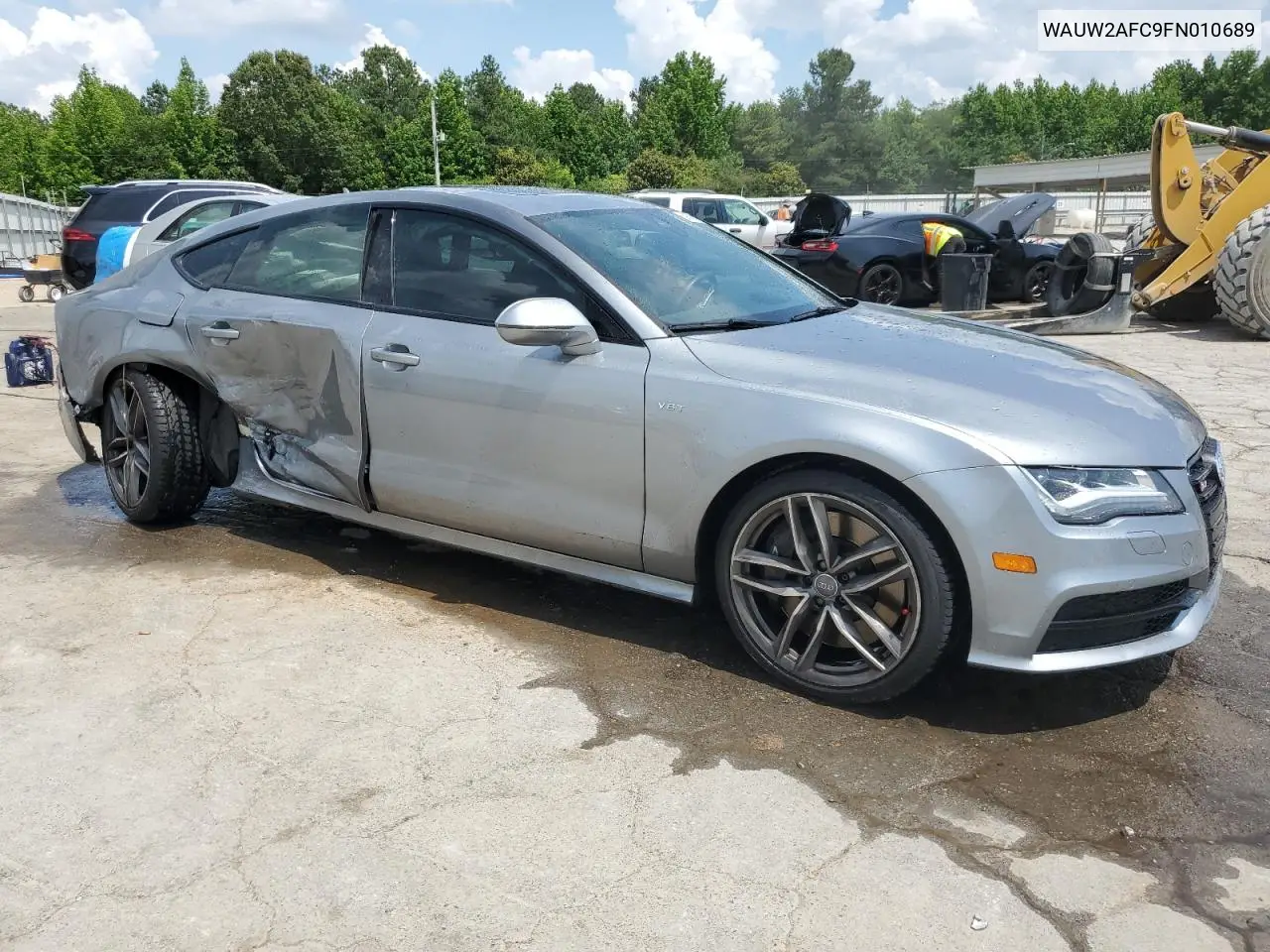 2015 Audi S7 Premium VIN: WAUW2AFC9FN010689 Lot: 59304785
