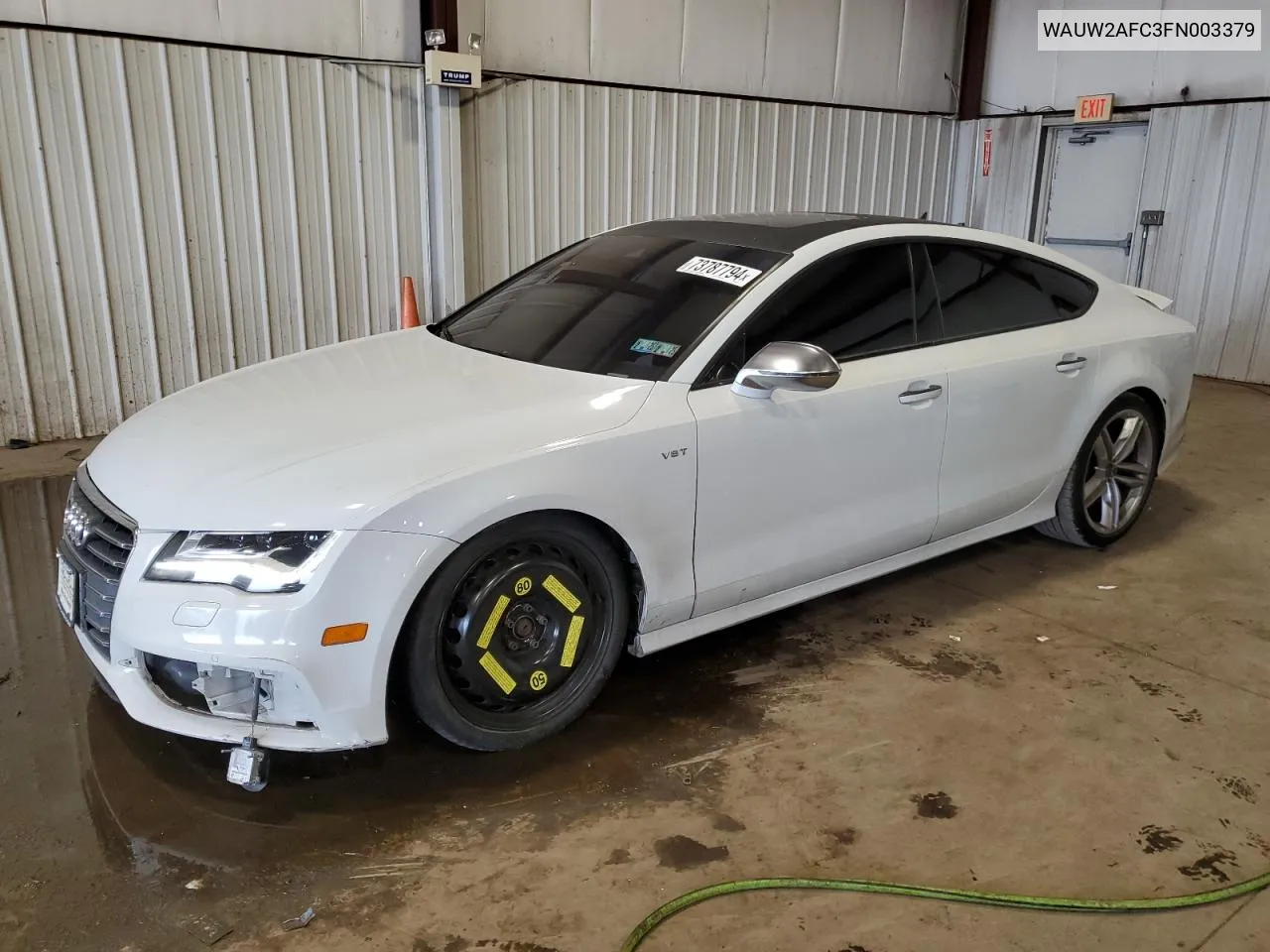 2015 Audi S7 Premium VIN: WAUW2AFC3FN003379 Lot: 73787794