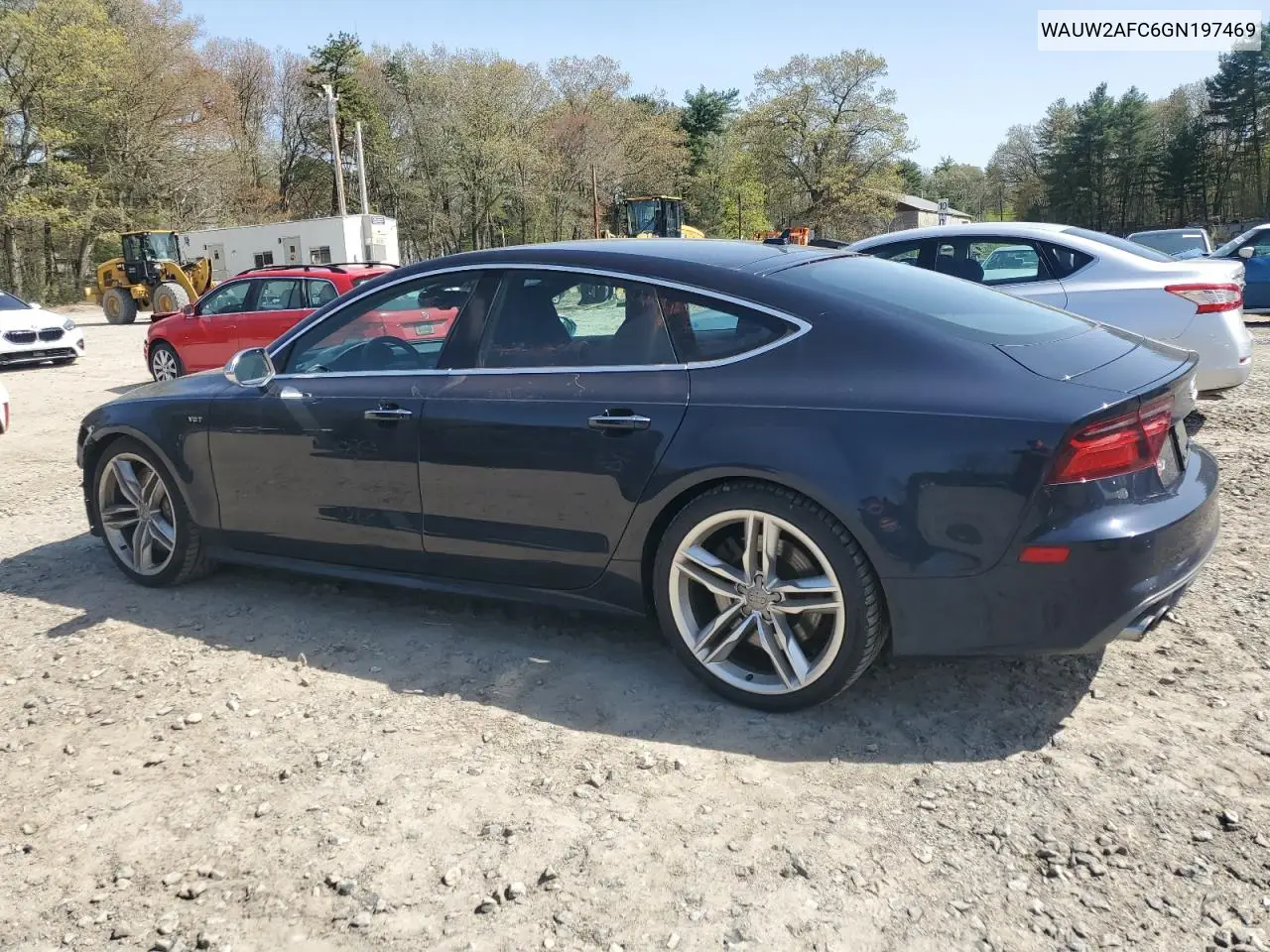 2016 Audi S7 Prestige VIN: WAUW2AFC6GN197469 Lot: 53801305