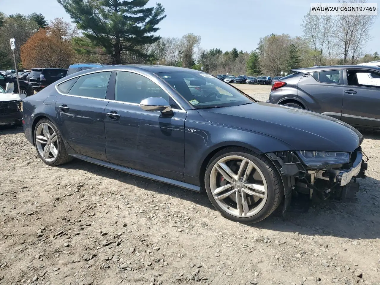 2016 Audi S7 Prestige VIN: WAUW2AFC6GN197469 Lot: 53801305
