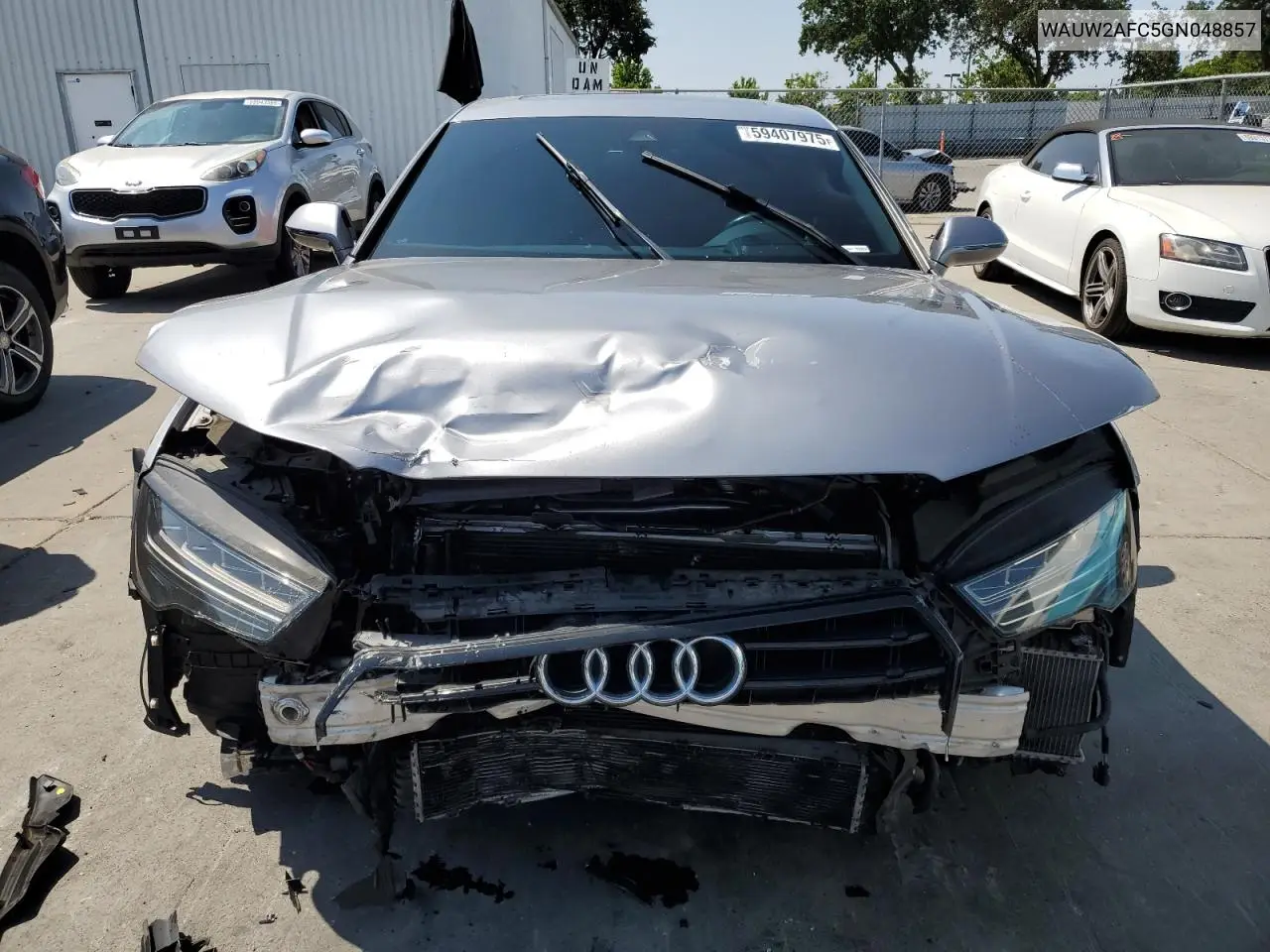 2016 Audi S7 Prestige VIN: WAUW2AFC5GN048857 Lot: 59407975