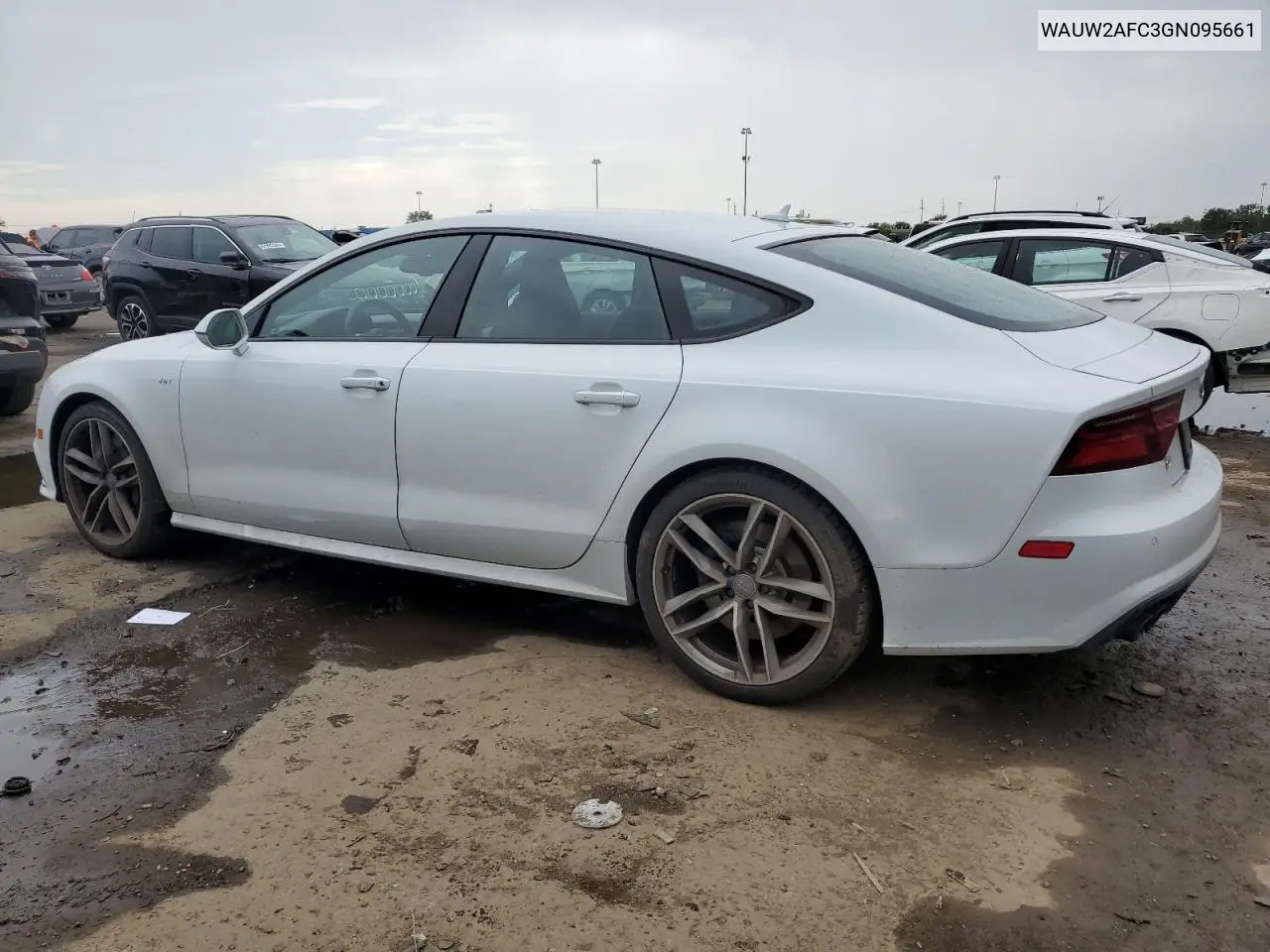 2016 Audi S7 Prestige VIN: WAUW2AFC3GN095661 Lot: 62594395