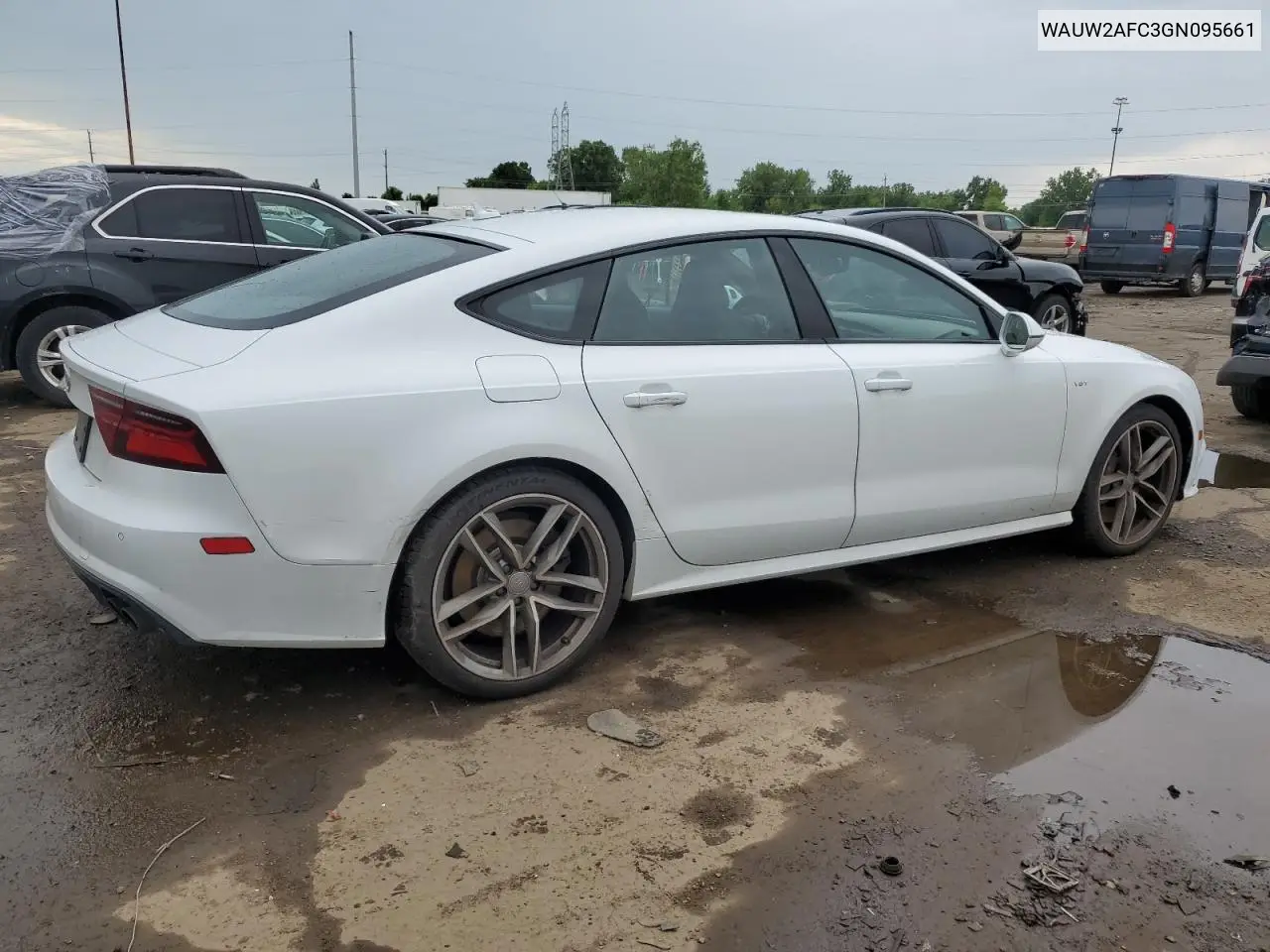 2016 Audi S7 Prestige VIN: WAUW2AFC3GN095661 Lot: 62594395