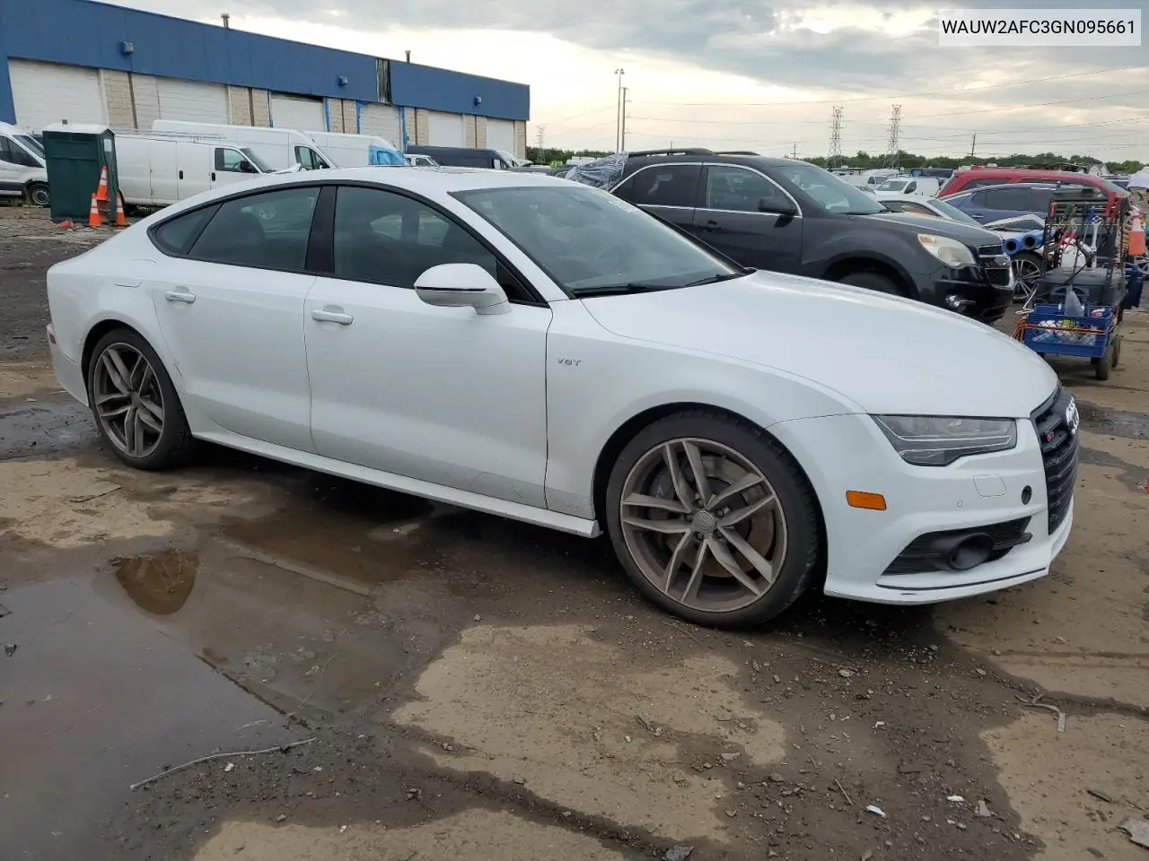 2016 Audi S7 Prestige VIN: WAUW2AFC3GN095661 Lot: 62594395