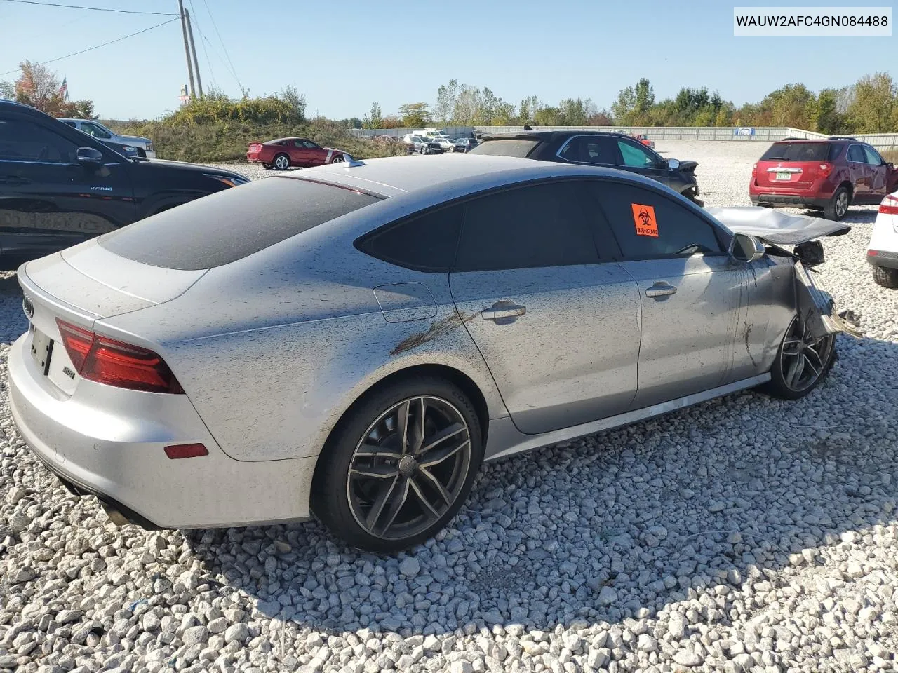 2016 Audi S7 Prestige VIN: WAUW2AFC4GN084488 Lot: 73982324