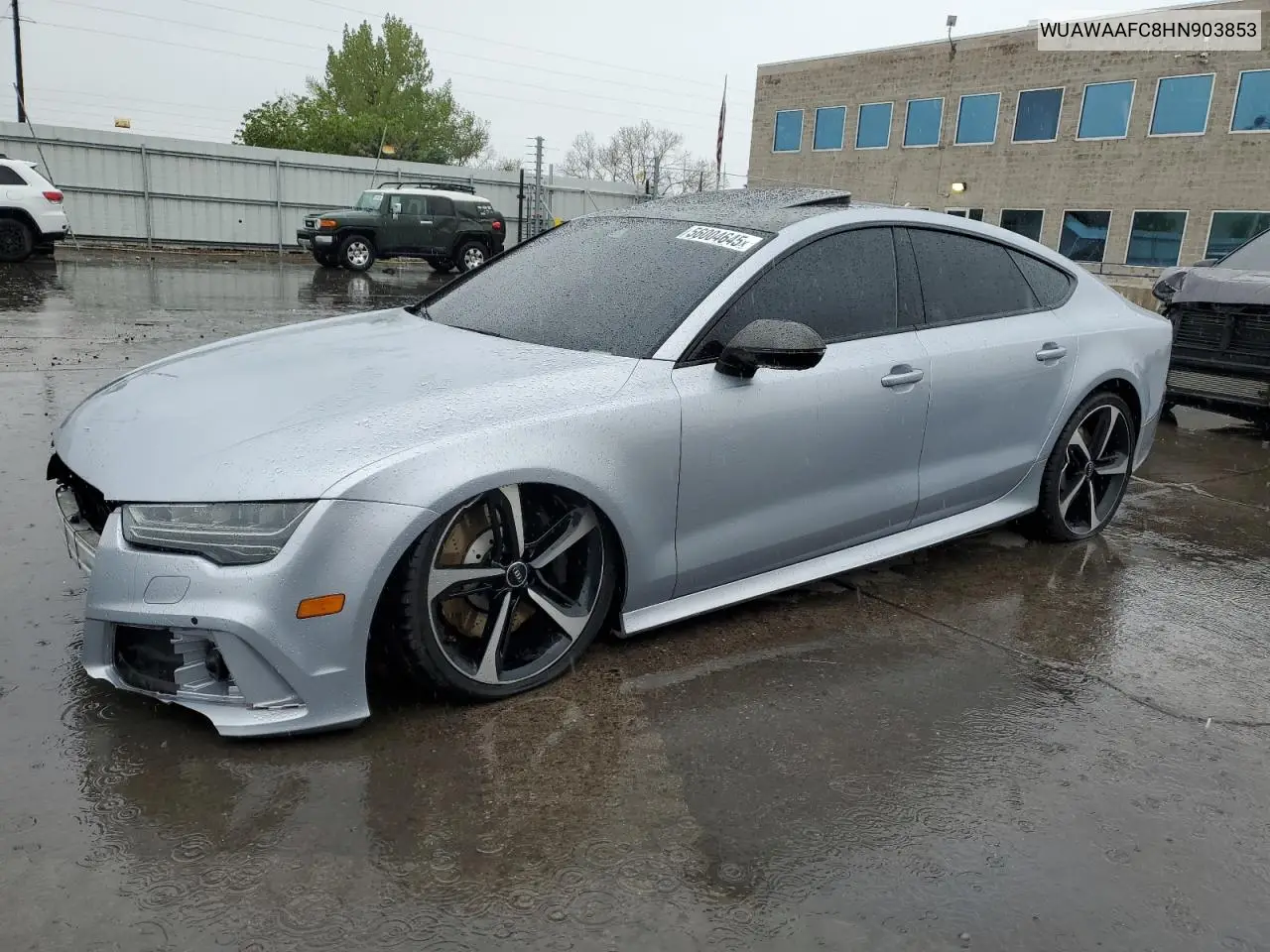 2017 Audi Rs7 Prestige VIN: WUAWAAFC8HN903853 Lot: 56004645