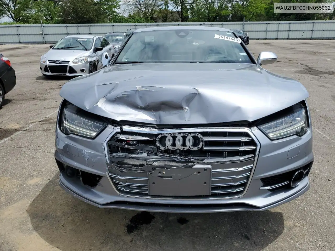 2017 Audi S7 Prestige VIN: WAU2FBFC0HN055032 Lot: 56147545