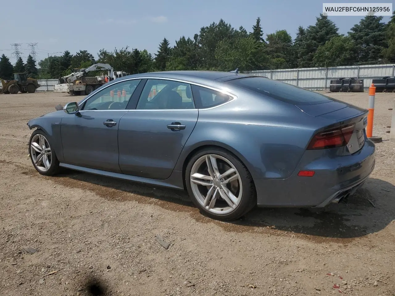 2017 Audi S7 Prestige VIN: WAU2FBFC6HN125956 Lot: 59903215