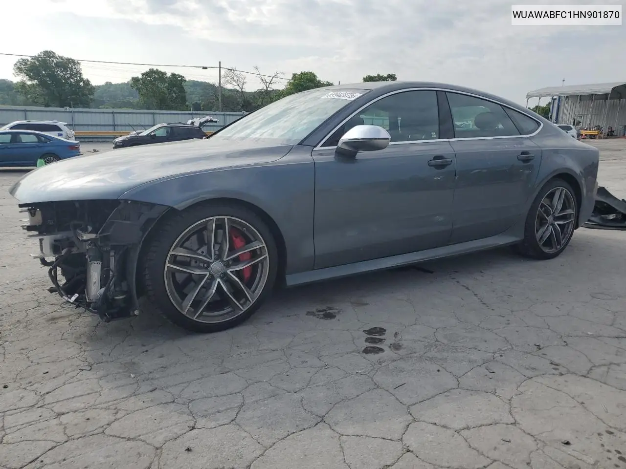 2017 Audi Rs7 Prestige VIN: WUAWABFC1HN901870 Lot: 59942075