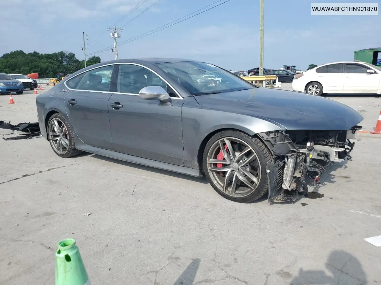 2017 Audi Rs7 Prestige VIN: WUAWABFC1HN901870 Lot: 59942075