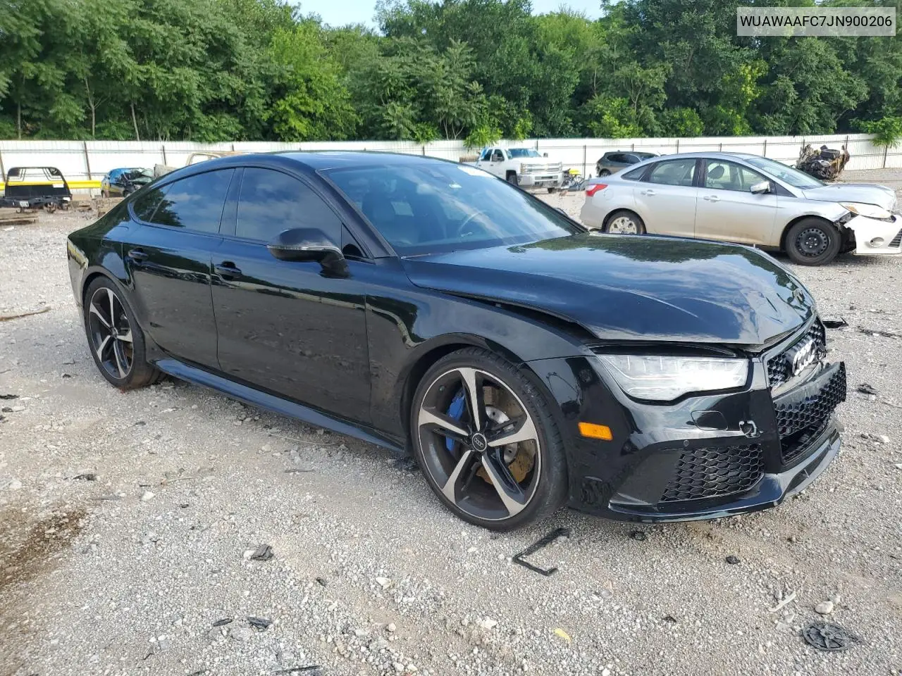 2018 Audi Rs7 VIN: WUAWAAFC7JN900206 Lot: 59469045