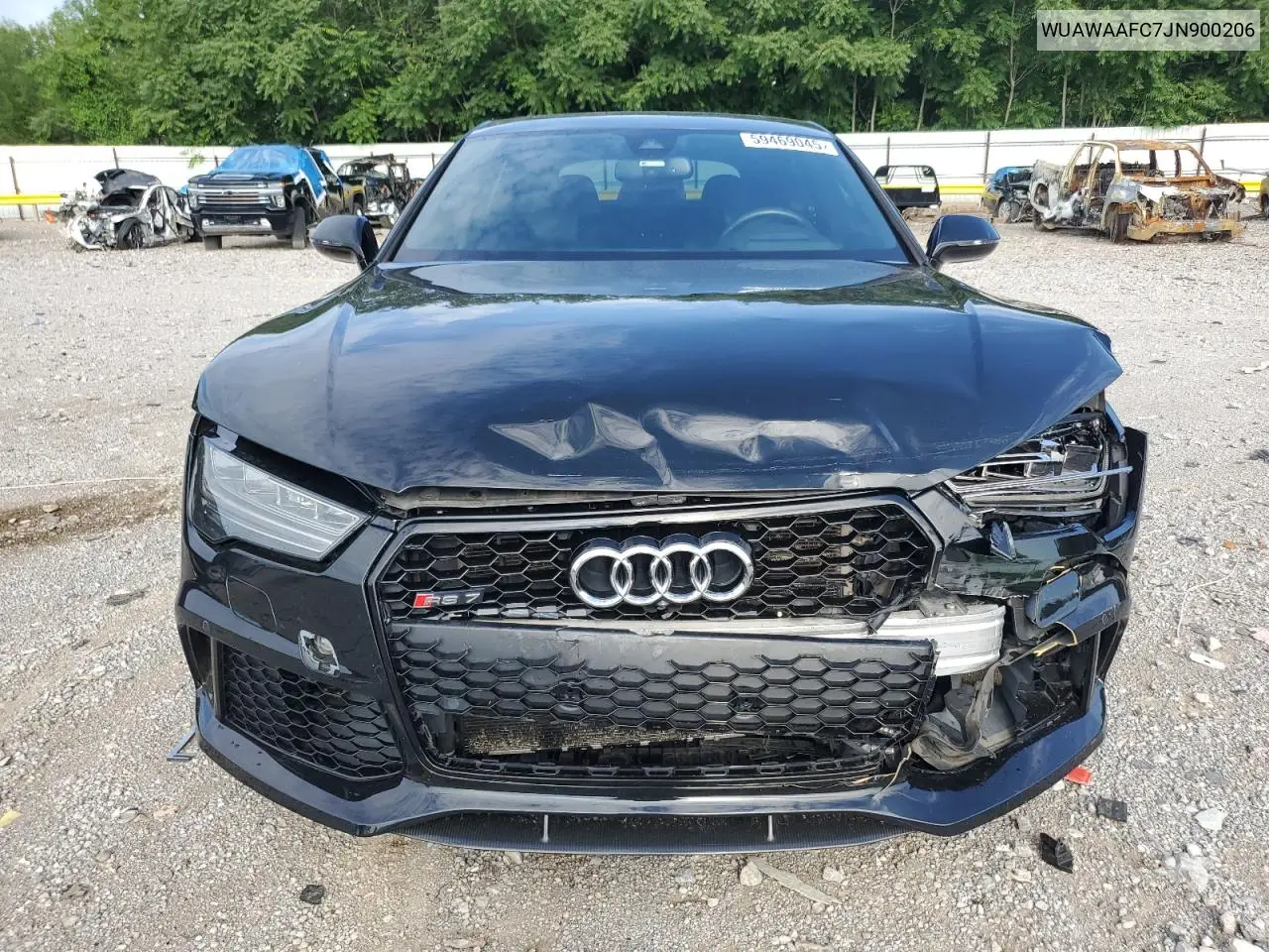 2018 Audi Rs7 VIN: WUAWAAFC7JN900206 Lot: 59469045