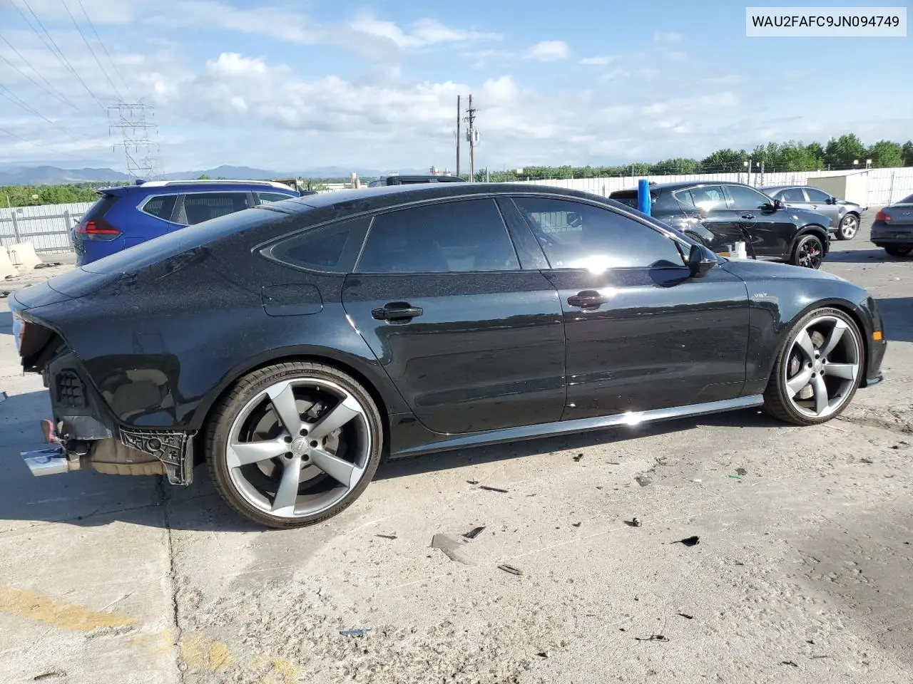 2018 Audi S7 Prestige VIN: WAU2FAFC9JN094749 Lot: 61019855