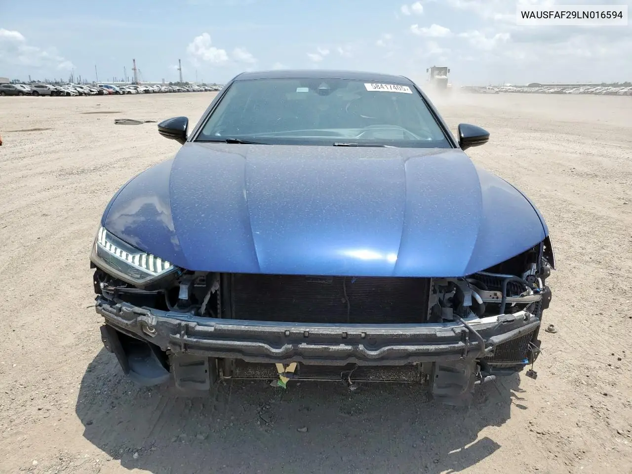 2020 Audi S7 Prestige VIN: WAUSFAF29LN016594 Lot: 58417405