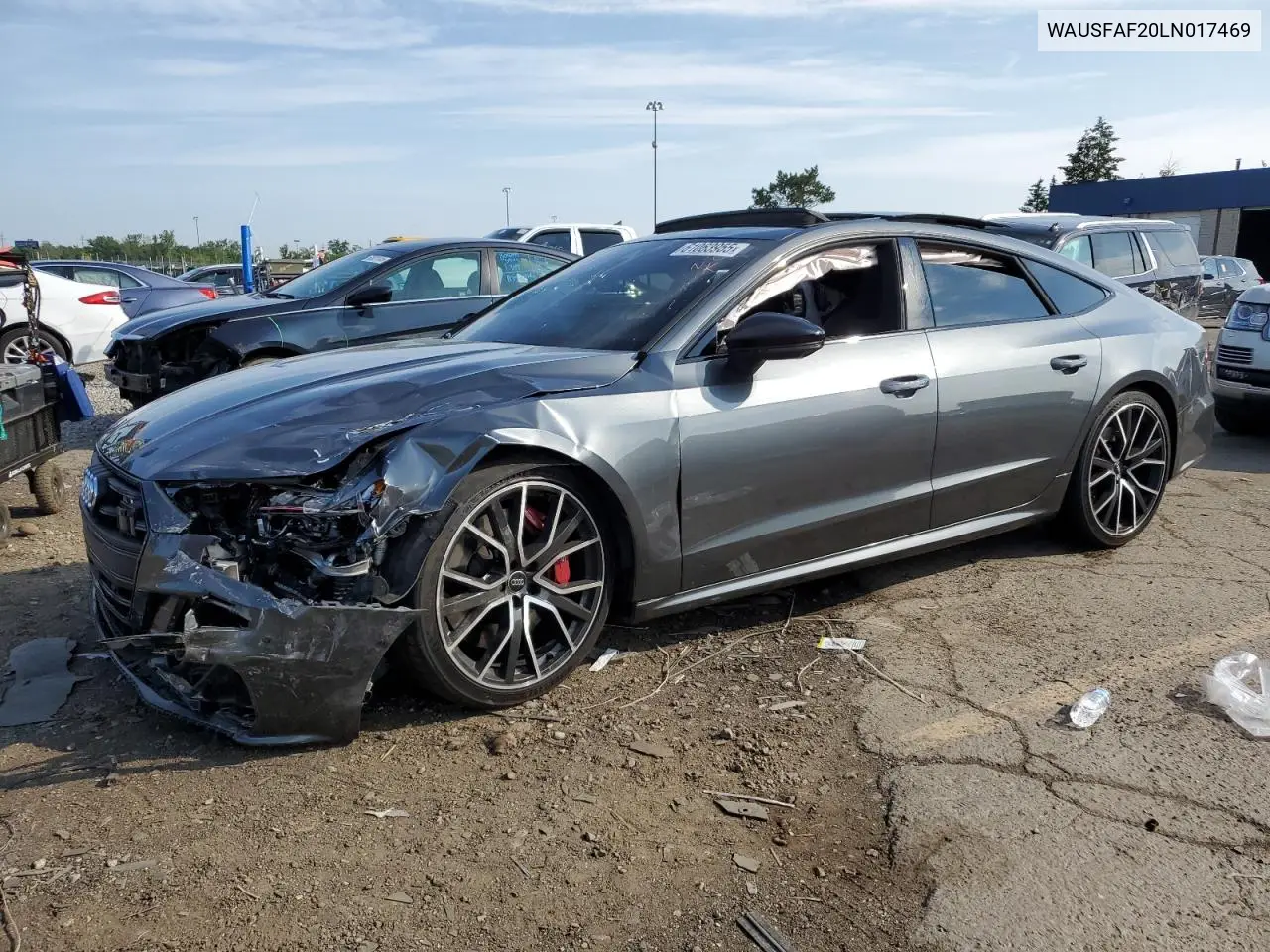 2020 Audi S7 Prestige VIN: WAUSFAF20LN017469 Lot: 61063955