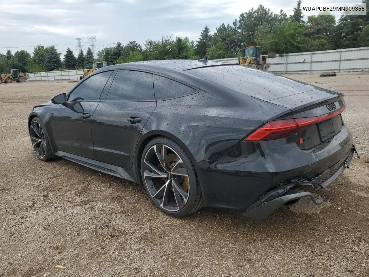 2021 Audi Rs7 VIN: WUAPCBF29MN909358 Lot: 58957985