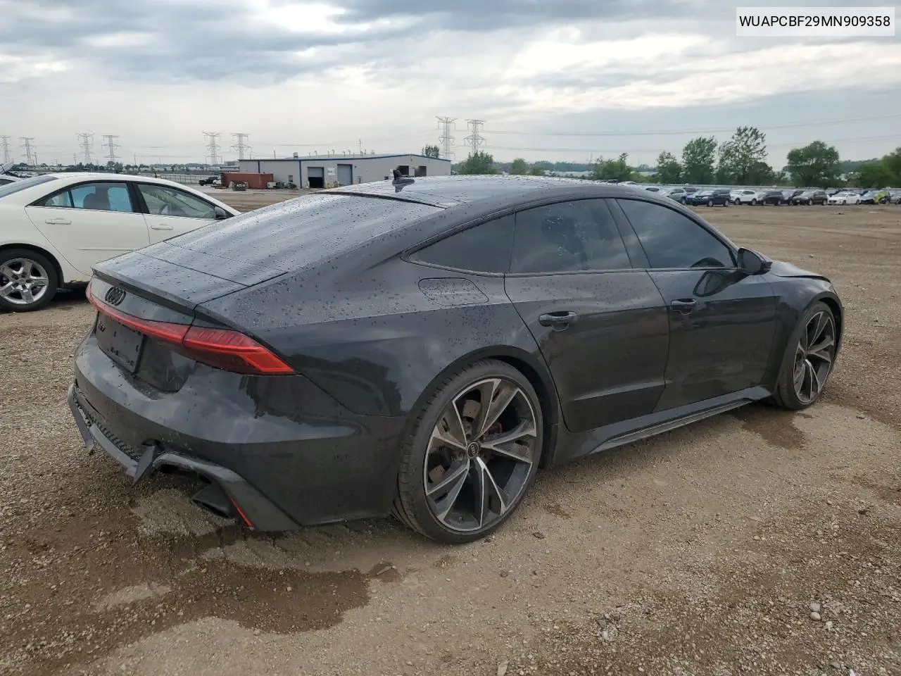 2021 Audi Rs7 VIN: WUAPCBF29MN909358 Lot: 58957985