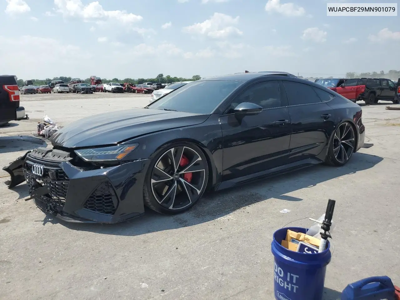 2021 Audi Rs7 VIN: WUAPCBF29MN901079 Lot: 59009575