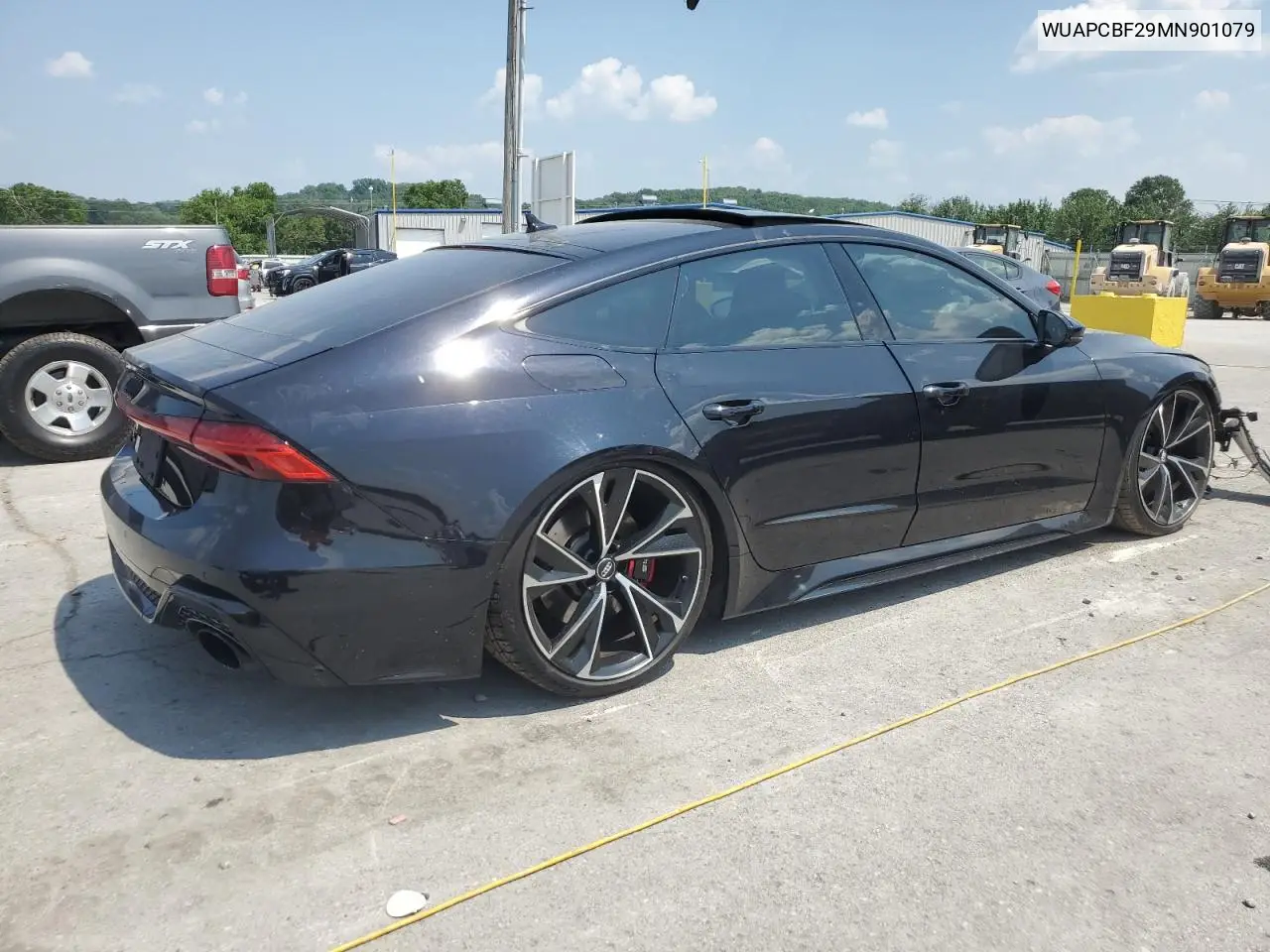 2021 Audi Rs7 VIN: WUAPCBF29MN901079 Lot: 59009575