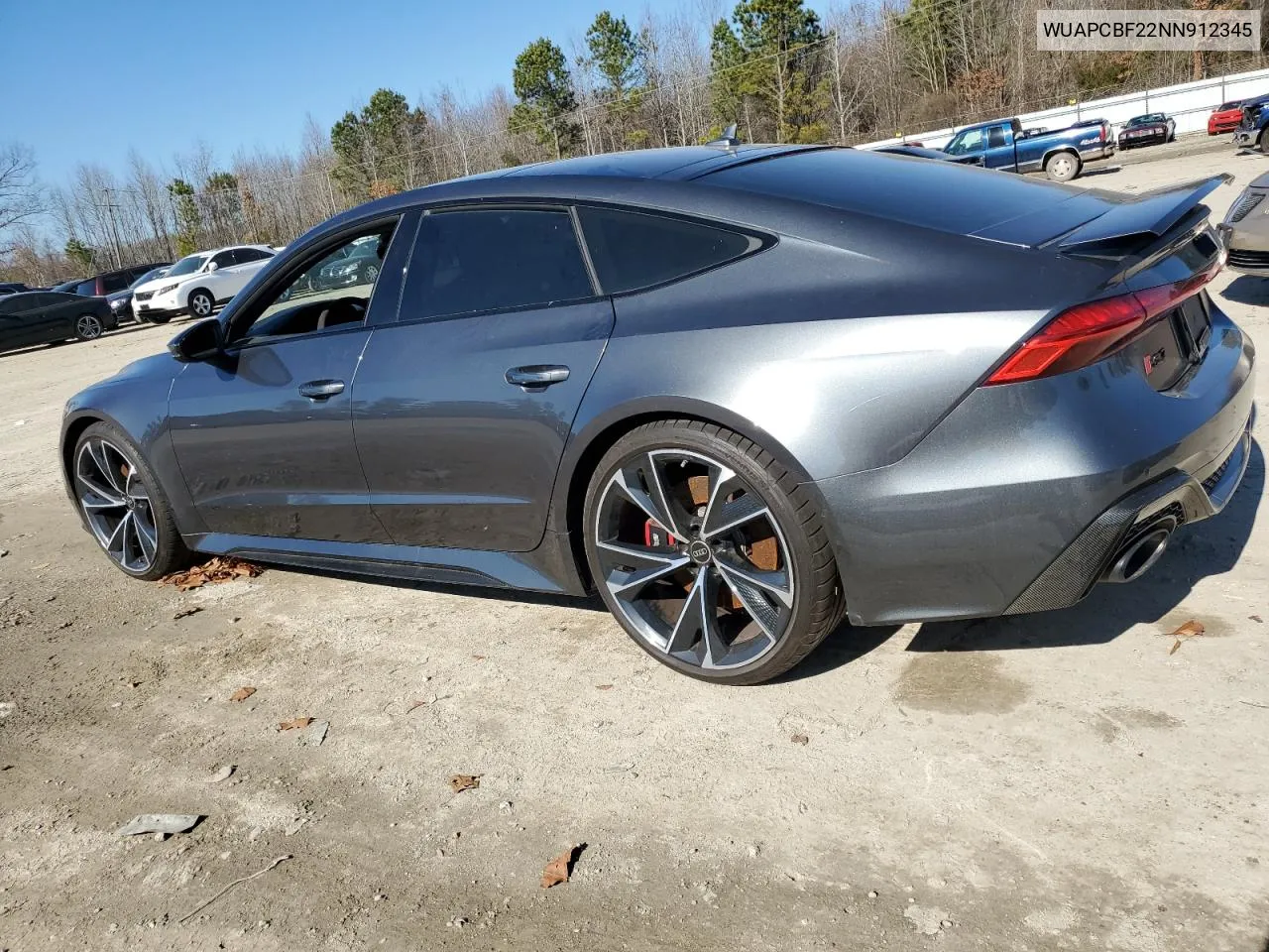 2022 Audi Rs7 VIN: WUAPCBF22NN912345 Lot: 41202044