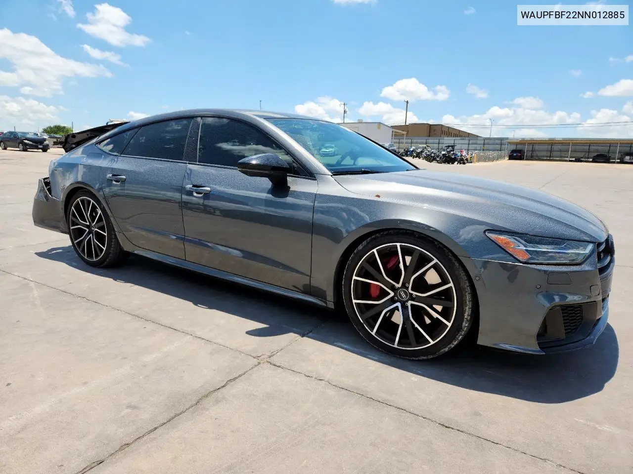 2022 Audi S7 Premium Plus VIN: WAUPFBF22NN012885 Lot: 62911705