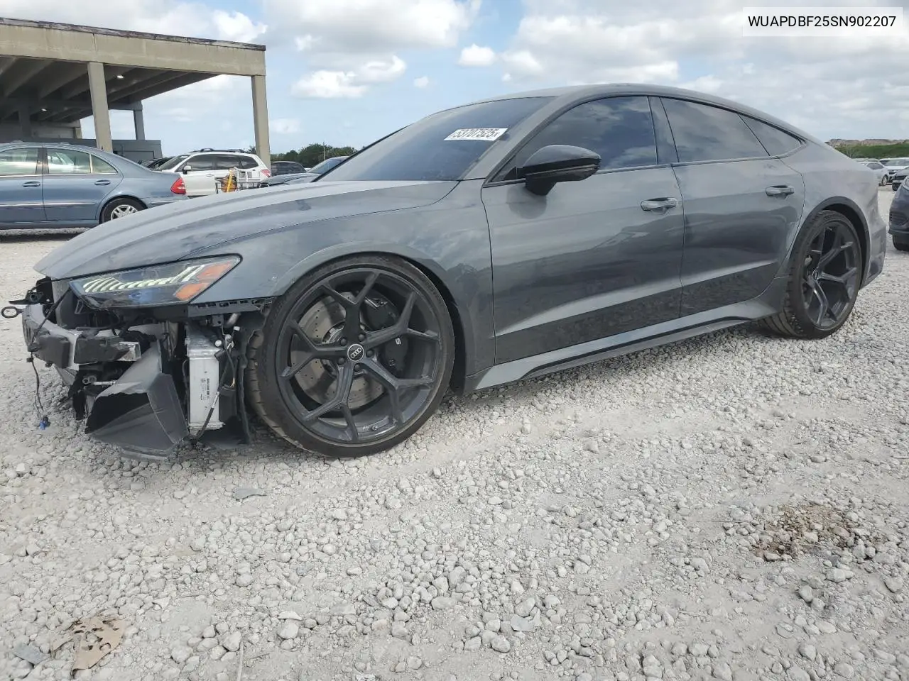 2025 Audi Rs7 VIN: WUAPDBF25SN902207 Lot: 53707525