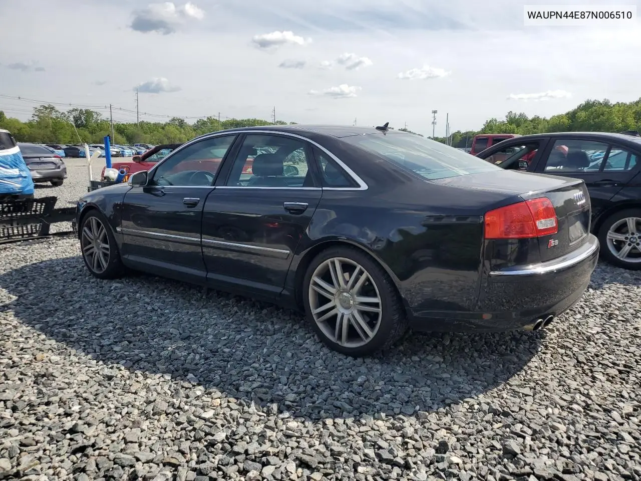 2007 Audi S8 Quattro VIN: WAUPN44E87N006510 Lot: 58638095