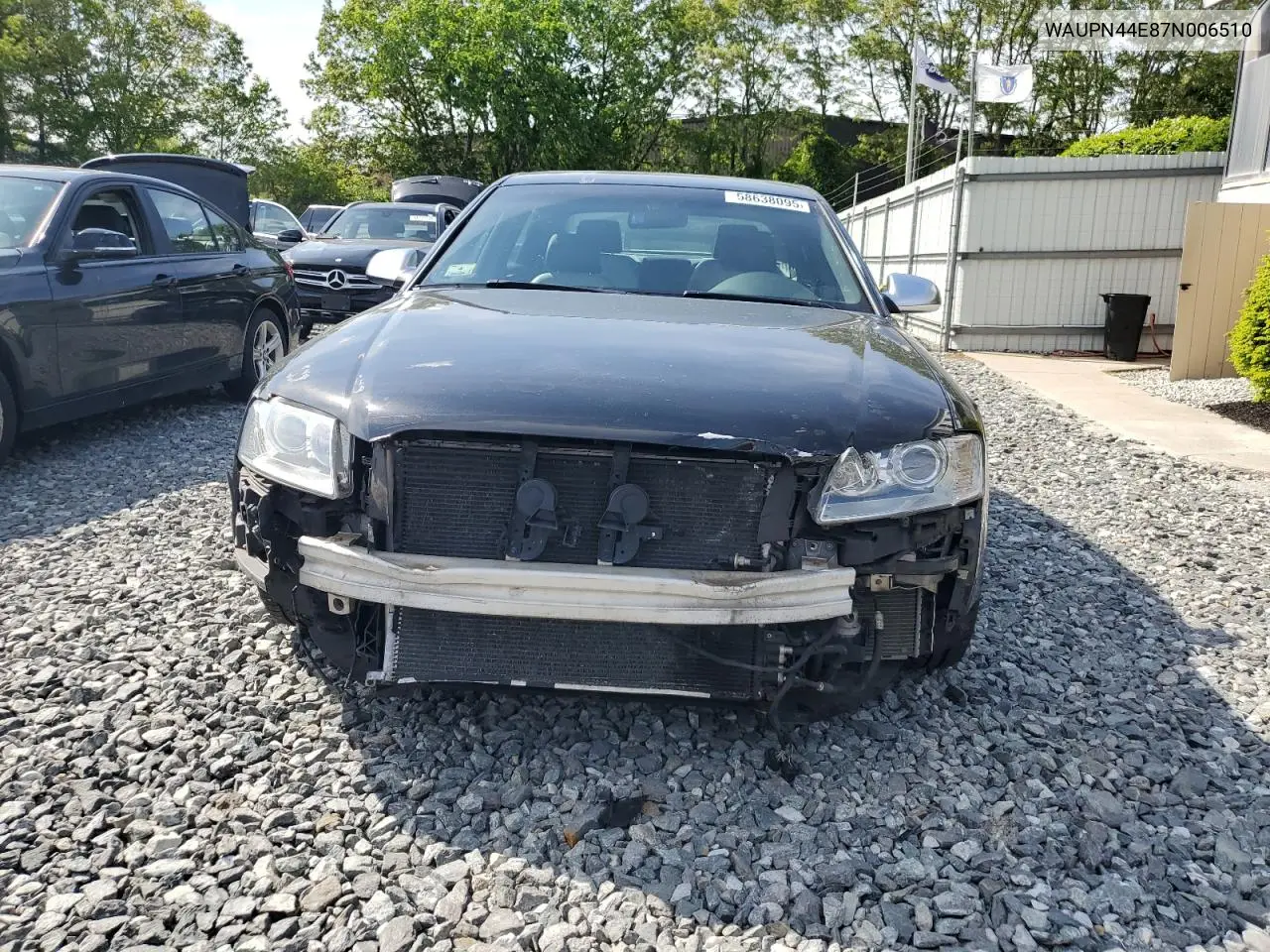 2007 Audi S8 Quattro VIN: WAUPN44E87N006510 Lot: 58638095