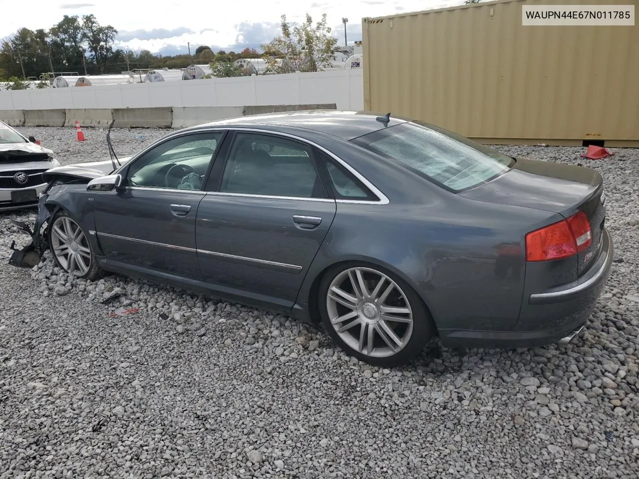 2007 Audi S8 Quattro VIN: WAUPN44E67N011785 Lot: 76303054