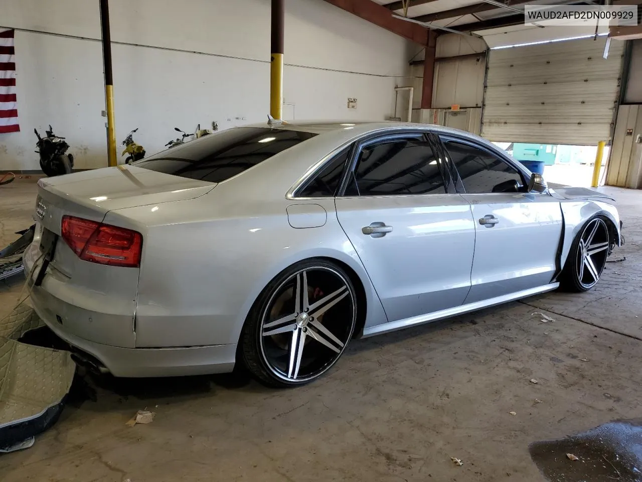 2013 Audi S8 Quattro VIN: WAUD2AFD2DN009929 Lot: 43842533